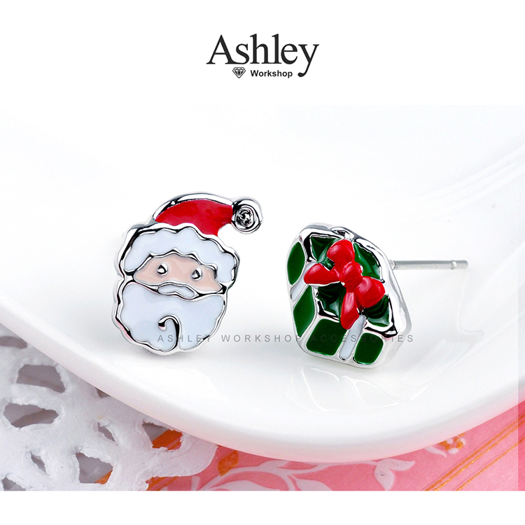 暖心耶誕禮物少女系流行飾品耳針耳環 (多款任選) 聖誕節特輯 Ashley Workshop